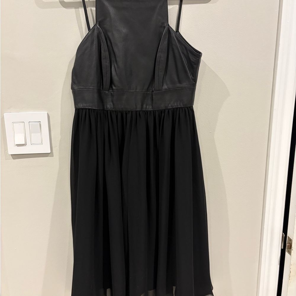 Banana Republic Black Strapless Dress